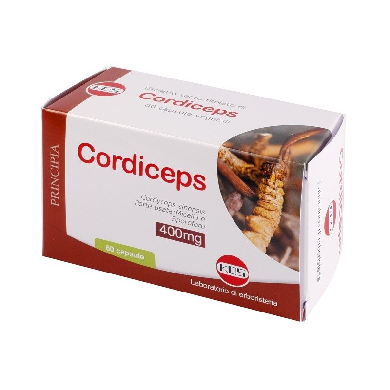 Kos Cordiceps Estratto Secco 60 Capsule - Integratori per difese immunitarie - 924204581 - Kos - € 10,88