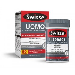 Swisse Uomo Complesso Multivitaminico 60 Compresse - Vitamine e sali minerali - 977827753 - Swisse - € 19,74