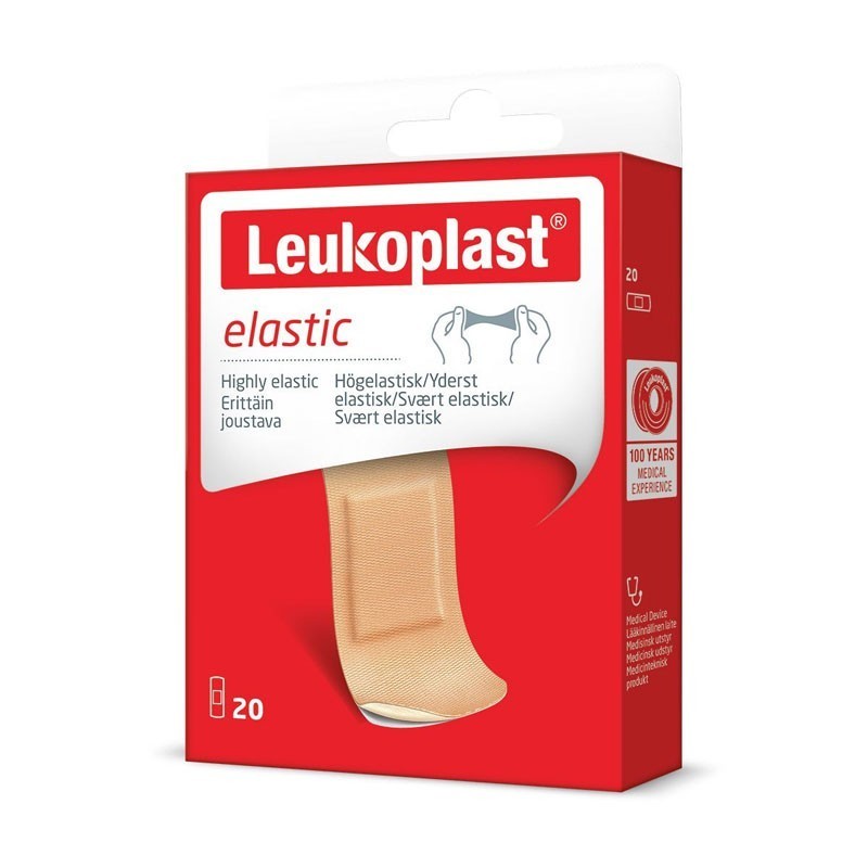 Leukoplast Elastic Cerotti 72x28mm 20 Pezzi - Medicazioni - 980513168 - Leukoplast - € 2,50
