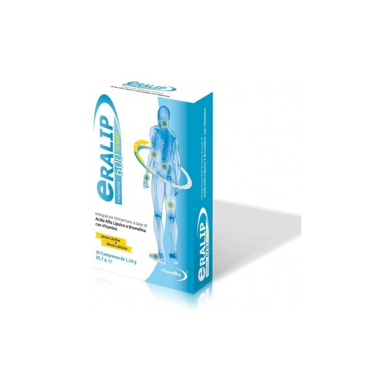 Eralip 600 Retard Protegge da Stress Ossidativo 30 Compresse - Integratori per sistema nervoso - 976033631 - Eralip - € 24,71