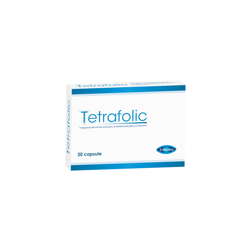 Tetrafolic Integratore di Vitamine 30 Capsule - Integratori prenatali e postnatali - 943920138 - Tetrafolic - € 10,88