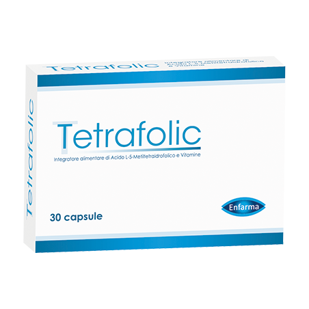 Tetrafolic Integratore di Vitamine 30 Capsule Tetrafolic - 1 Tetrafolic Integratore di Vitamine 30 Capsule Tetrafolic - 1