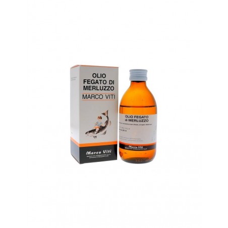 Marco Viti Olio di Fegato Di Merluzzo 200 Ml Marco Viti - 1 Marco Viti Olio di Fegato Di Merluzzo 200 Ml Marco Viti - 1
