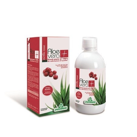 Specchiasol Succo Aloevera+ Aloe/mirtillo Rosso 1 Litro - Integratori per cistite - 927256519 - Specchiasol - € 16,68