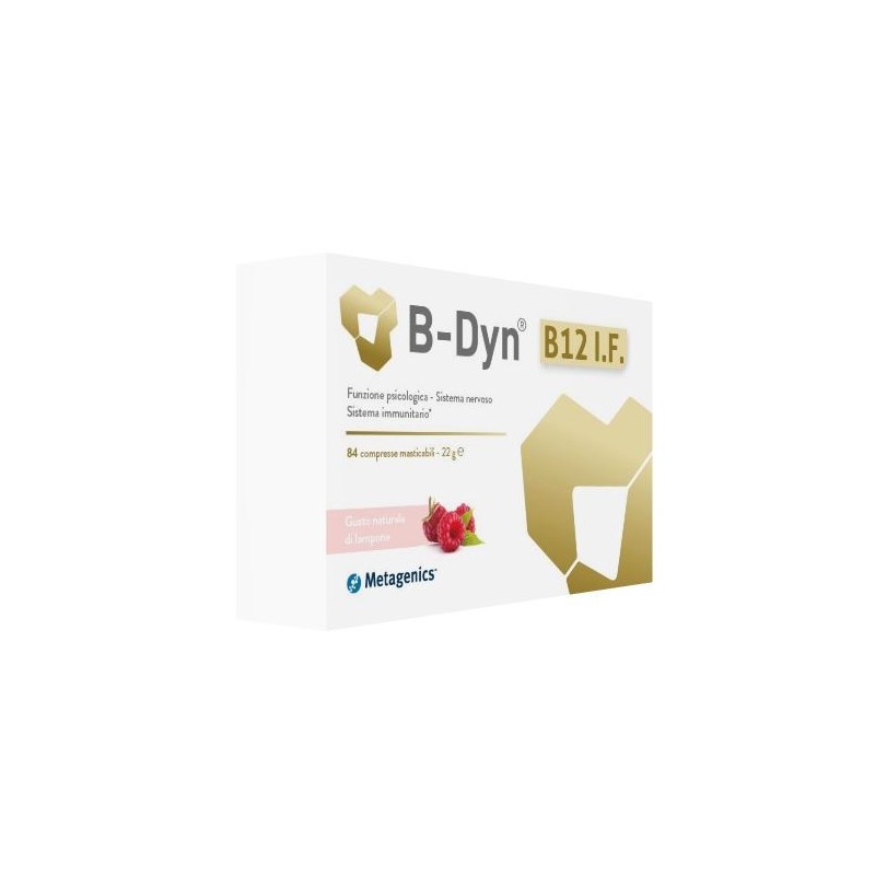 Metagenics Belgium Bvba B-dyn B12 If 84 Compresse Masticabili - Vitamine e sali minerali - 983696612 - Metagenics - € 16,73