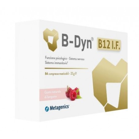 Metagenics Belgium Bvba B-dyn B12 If 84 Compresse Masticabili - Vitamine e sali minerali - 983696612 - Metagenics - € 17,13