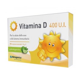 Metagenics Belgium Bvba Vitamina D 400 Ui 84 Compresse - Vitamine e sali minerali - 925018412 - Metagenics - € 8,85