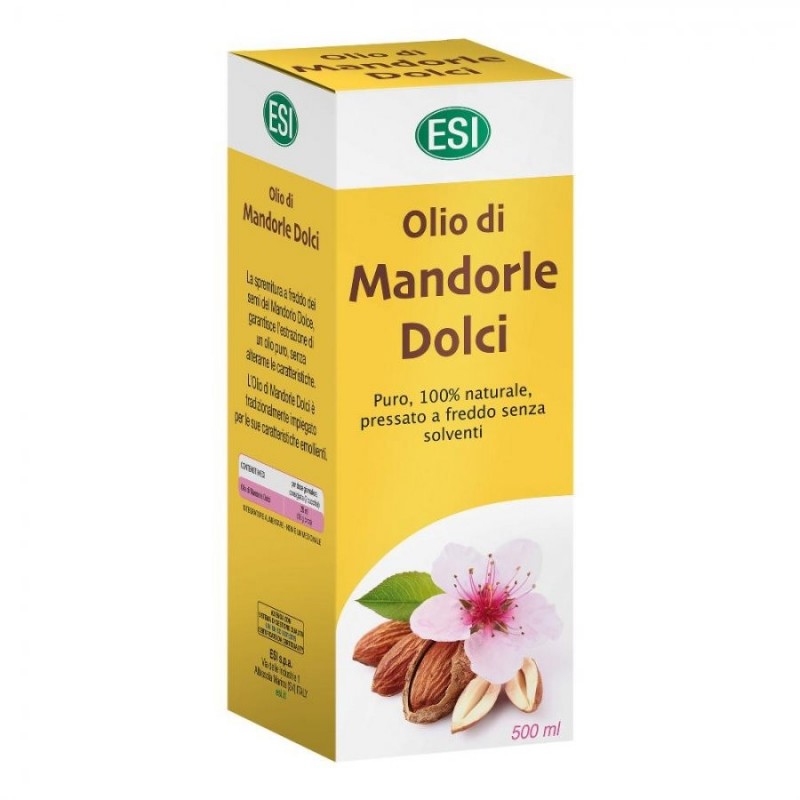 Esi Olio Di Mandorle Dolci 500 Ml - Integratori - 900599895 - Esi - € 13,79