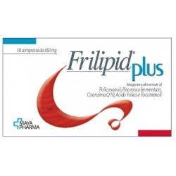 Maya Pharma Frilipid Plus 30 Compresse Da 650 Mg - Integratori per il cuore e colesterolo - 971033117 - Maya Pharma - € 22,63