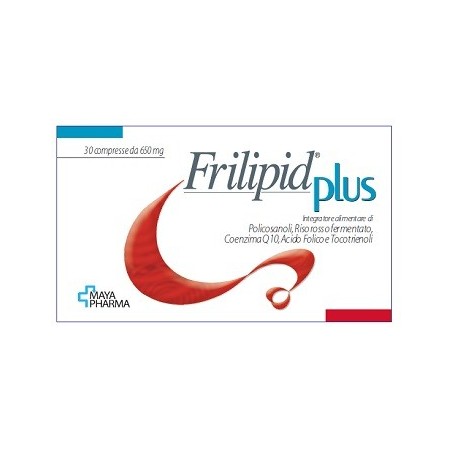 Maya Pharma Frilipid Plus 30 Compresse Da 650 Mg - Integratori per il cuore e colesterolo - 971033117 - Maya Pharma - € 21,89