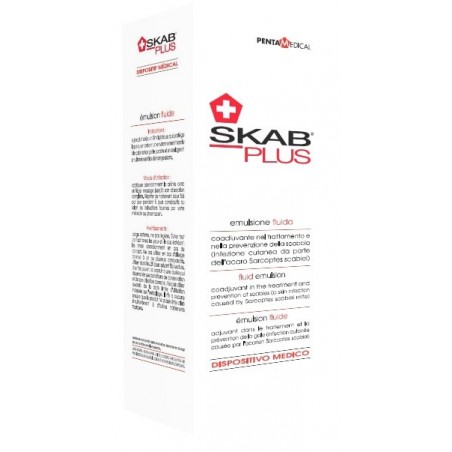 Pentamedical Skab Plus Emulsione Fluida 150 Ml Coadiuvante Scabbia - Trattamenti per dermatite e pelle sensibile - 930216724 ...
