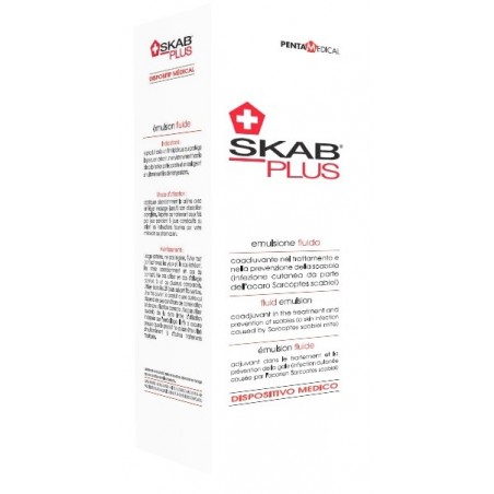 Pentamedical Skab Plus Emulsione Fluida 150 Ml Coadiuvante Scabbia Pentamedical - 1 Pentamedical Skab Plus Emulsione Fluida 150 Ml Coadiuvante Scabbia Pentamedical - 1
