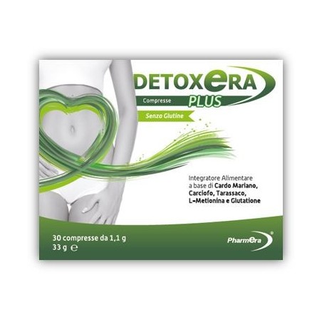 Pharmera Detoxera Plus Integratore Per il Fegato 30 Compresse - Integratori per regolarità intestinale e stitichezza - 931740...