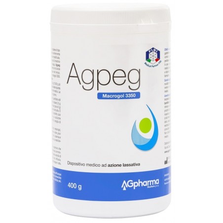 Ag Pharma Agpeg Macrogol 3350 Barattolo 400 G Ag Pharma - 1 Ag Pharma Agpeg Macrogol 3350 Barattolo 400 G Ag Pharma - 1