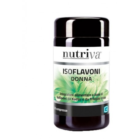 Nutriva Isoflavoni Donna Integratore Per La Menopausa 50 Compresse - Integratori per ciclo mestruale e menopausa - 939928469 ...