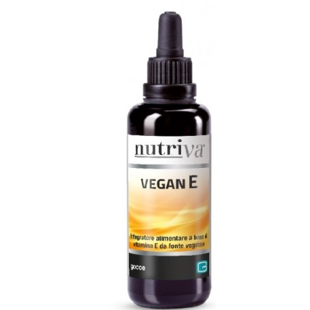 Nutriva Vegan E Integratore Antiossidante 30 Ml - Vitamine e sali minerali - 973384694 - Nutriva - € 15,00