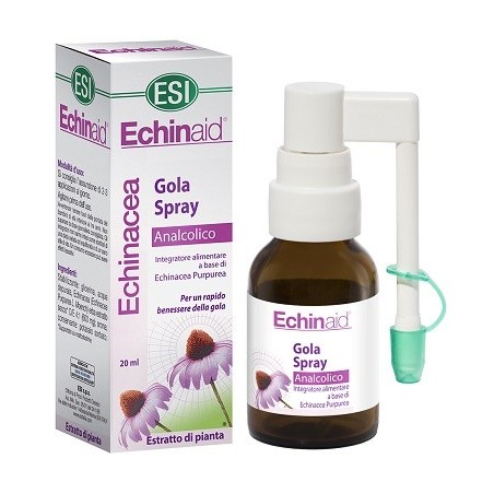 Esi Echinaid Gola Spray Analcolico 20 Ml - Integratori per mal di gola - 907043133 - Esi - € 7,40
