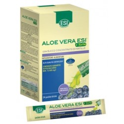 Esi Aloe Vera Succo + Forte Mirtillo 24 Pocket Drink - Integratori per apparato digerente - 975597295 - Esi - € 11,47