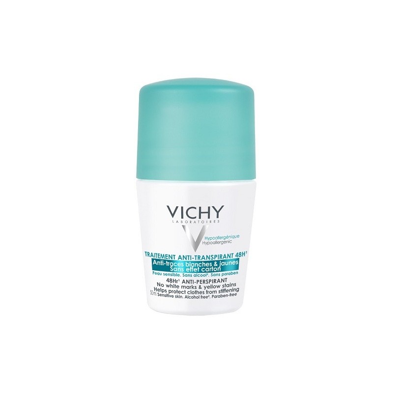 Vichy Deodorante Anti-traspirante 48H Roll-on 50 Ml - Deodoranti per il corpo - 912517909 - Vichy - € 8,91