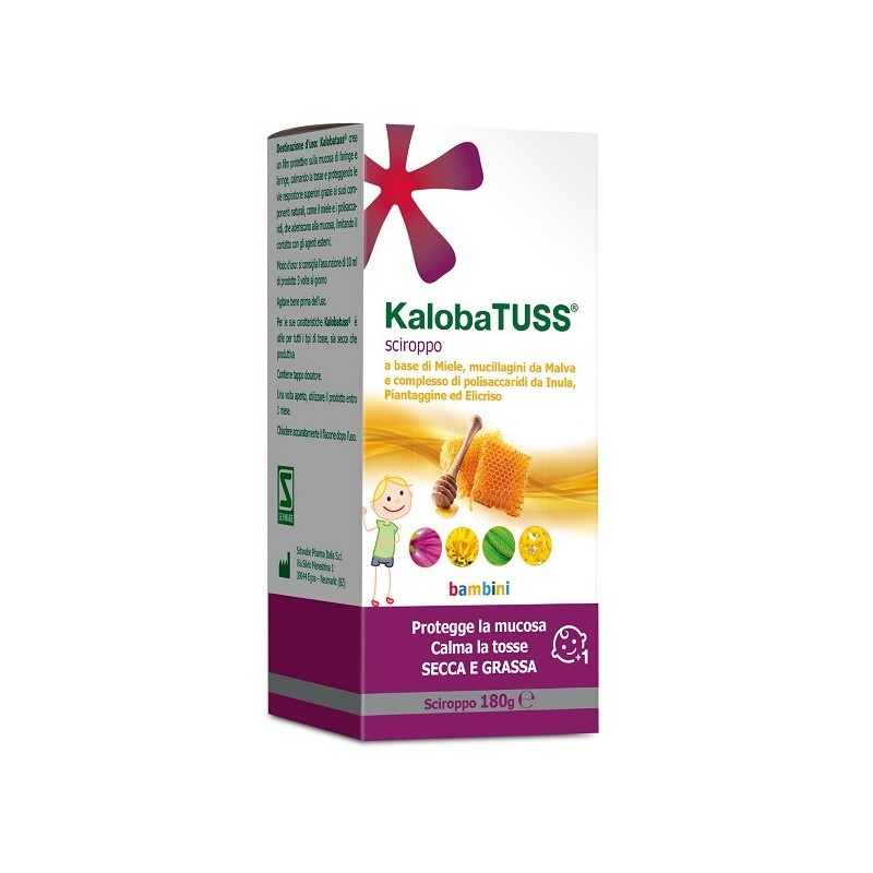 Schwabe Pharma Kalobatuss Bambini Sciroppo Per la Tosse 180 G - Prodotti fitoterapici per raffreddore, tosse e mal di gola - ...