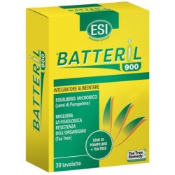 Esi Batteril 900 Equilibrio Microbico 30 Tavolette - Integratori per difese immunitarie - 973352937 - Esi - € 12,07