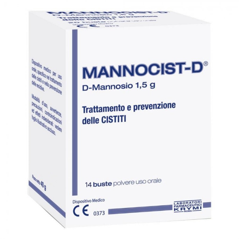 Mannocist-D Integratore Per Cistite 14 Buste Mannocist D - 1