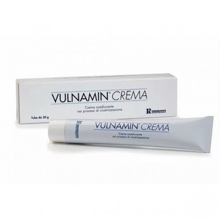 Vulnamin Crema Cicatrizzante e Rigenerante 50 G - Medicazioni - 904558640 - Vulnamin - € 14,77