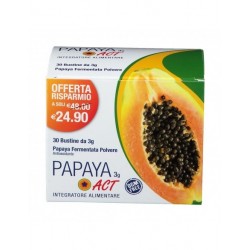Act Papaya Per Metabolismo Energetico e Difese Immunitarie 30 Bustine Linea Act - 1