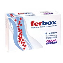 Gam Farma Ferbox 16 Capsule - Vitamine e sali minerali - 972660132 - Gam Farma - € 19,47