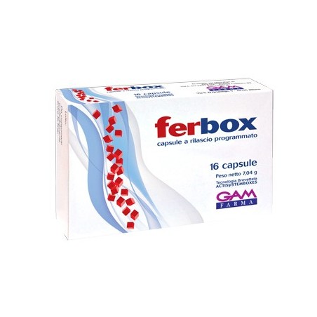 Gam Farma Ferbox 16 Capsule - Vitamine e sali minerali - 972660132 - Gam Farma - € 19,47
