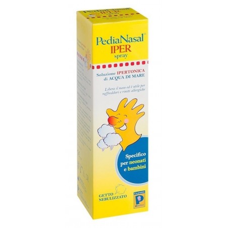 Pediatrica Pedianasal Spray Ipertonico 100 Ml 1 Pezzo - Soluzioni Ipertoniche - 938017670 - Pediatrica - € 13,73