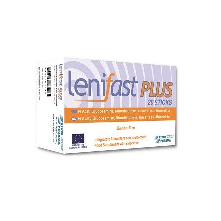 River Pharma Lenifast Plus 20 Sticks Da 4,5 G - Integratori per dolori e infiammazioni - 935501635 - River Pharma - € 21,96