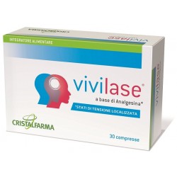 Cristalfarma Vivilase 30 Compresse - Integratori per concentrazione e memoria - 981451848 - Cristalfarma - € 24,92