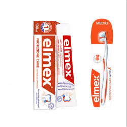 Elmex Dentifricio Protezione Carie 100 Ml + Spazzolino Protezione Carie - Dentifrici e gel - 982737518 - Elmex - € 6,19
