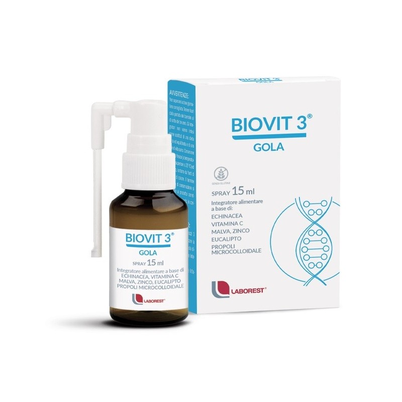 Uriach Italy Biovit 3 Gola 1 Fiala 15 Ml Spray Uriach Italy - 1