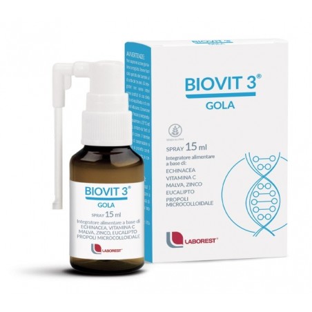 Uriach Italy Biovit 3 Gola 1 Fiala 15 Ml Spray Uriach Italy - 1 Uriach Italy Biovit 3 Gola 1 Fiala 15 Ml Spray Uriach Italy - 1
