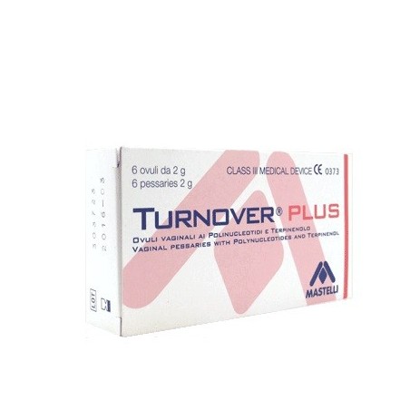 Mastelli Turnover Plus 6 Ovuli Vaginali - Lavande, ovuli e creme vaginali - 930701750 - Mastelli - € 15,65