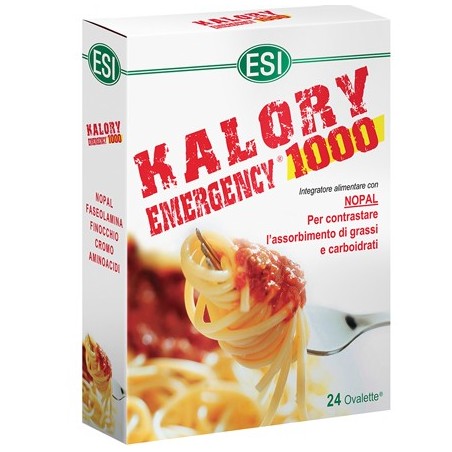 Esi Kalory Emergency 1000 24 Ovalette - Integratori per dimagrire ed accelerare metabolismo - 907287027 - Esi - € 7,88