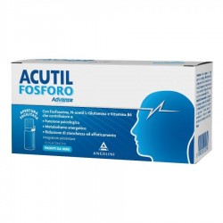 Acutil Fosforo Advance per Stress e Stanchezza 10 Flaconcini - Integratori per concentrazione e memoria - 930605288 - Acutil ...