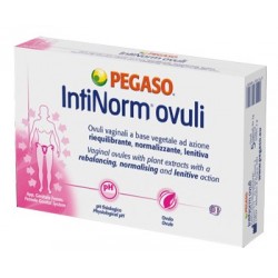 Intinorm Pegaso Ovuli Vaginali Ad Azione Riequilibrante 5 Ovuli - Lavande, ovuli e creme vaginali - 977702935 - Intinorm