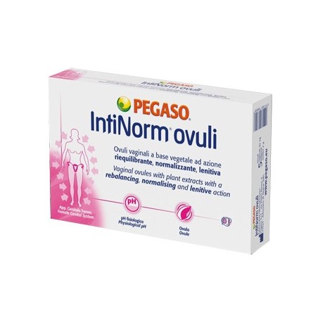 Intinorm Pegaso Ovuli Vaginali Ad Azione Riequilibrante 5 Ovuli - Lavande, ovuli e creme vaginali - 977702935 - Intinorm - € ...