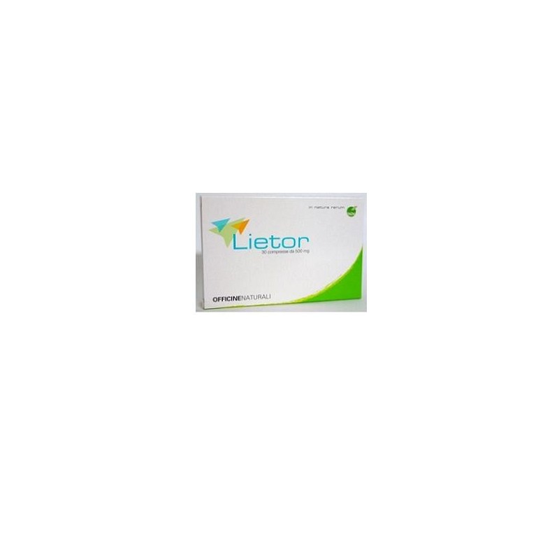 Officine Naturali Lietor 30 Compresse 500 Mg Officine Naturali - 1