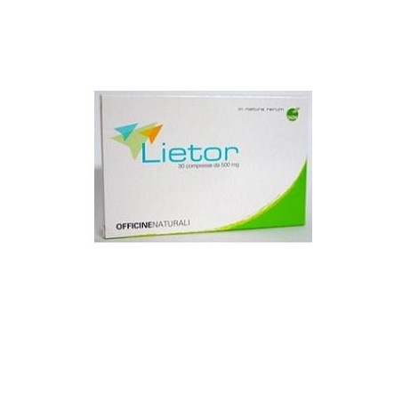 Officine Naturali Lietor 30 Compresse 500 Mg Officine Naturali - 1 Officine Naturali Lietor 30 Compresse 500 Mg Officine Naturali - 1