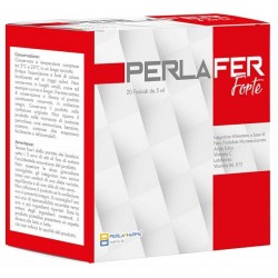 Perla Pharma Perlafer Forte 20 Fialoidi Da 5 Ml - Vitamine e sali minerali - 978588768 - Perla Pharma - € 19,43