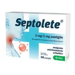 Krka Farmaceutici Milano Septolete Aroma Eucalipto 3 Mg/1mg Pastiglie - Rimedi vari - 043735024 - Krka Farmaceutici Milano - ...
