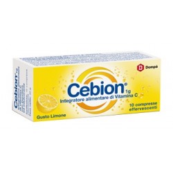 Cebion Effervescente Vitamina C Limone 10 Compresse - Vitamine e sali minerali - 926737673 - Cebion - € 7,18