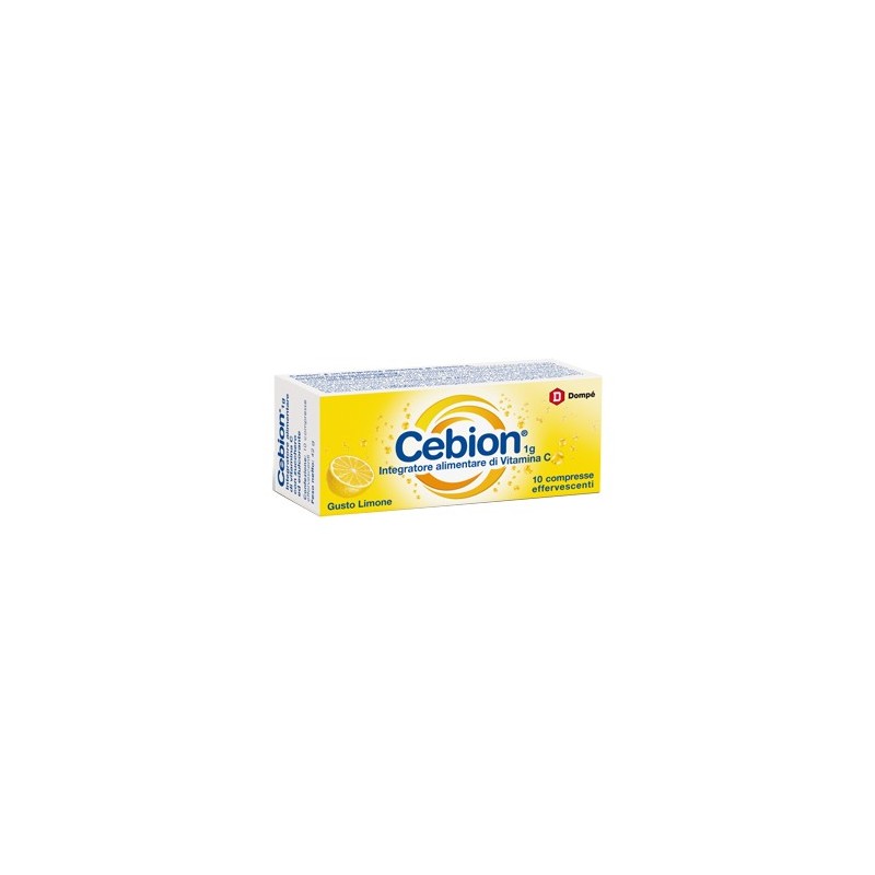 Cebion Effervescente Vitamina C Limone 10 Compresse - Vitamine e sali minerali - 926737673 - Cebion - € 7,18