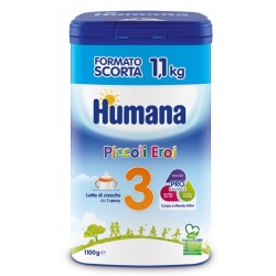Humana Italia Humana 3 Probalance 1100 G Mp - Latte in polvere e liquido per neonati - 943773008 - Humana - € 21,20