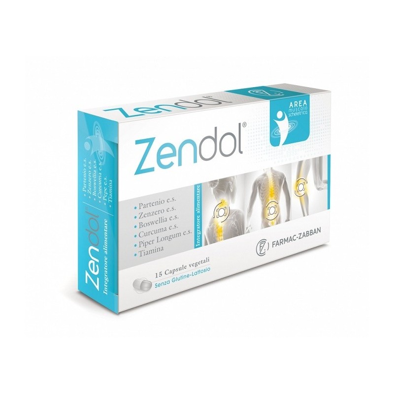 Farmac-zabban Zendol 15 Capsule - Integratori per dolori e infiammazioni - 970493476 - Farmac-Zabban - € 9,35