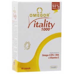 Omegor Vitality 1000 Integratore di Omega-3 60 Capsule Molli - Integratori di Omega-3 - 975437625 - U. G. A. Nutraceuticals -...